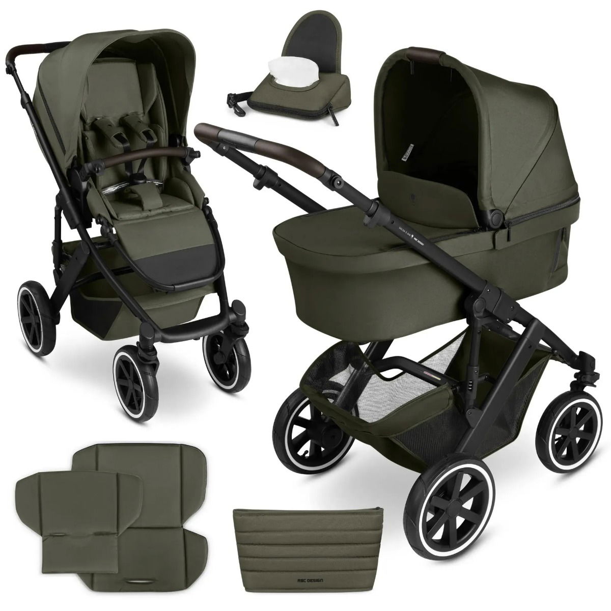 ABC Design Salsa 5 Air Kombikinderwagen Avocado
