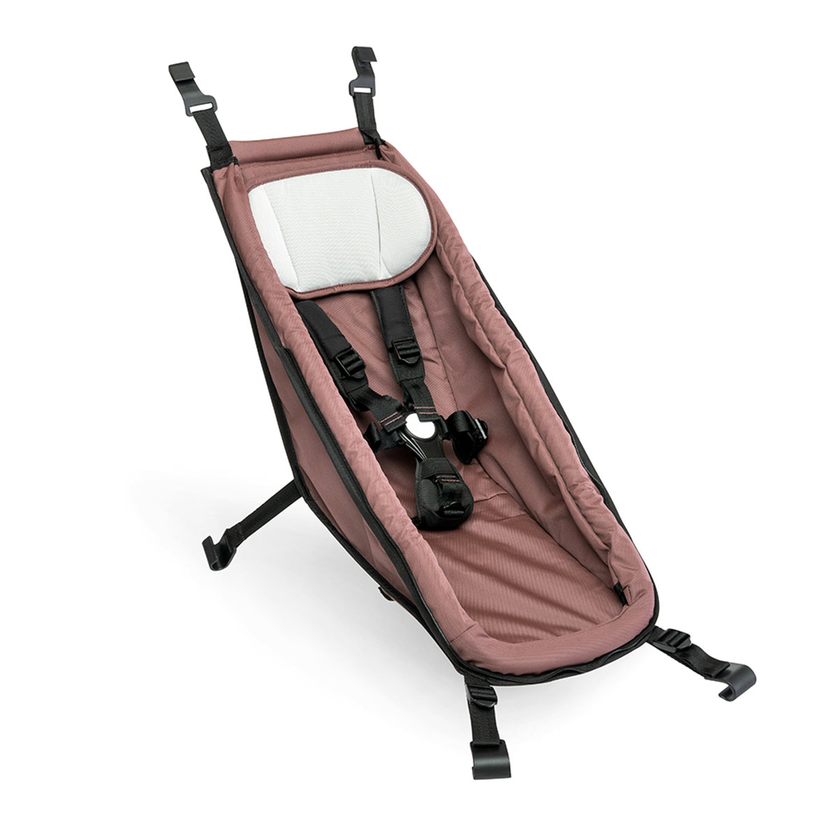 Croozer Babysitz Blossom red passend für alle Croozer Fahrradanhänger