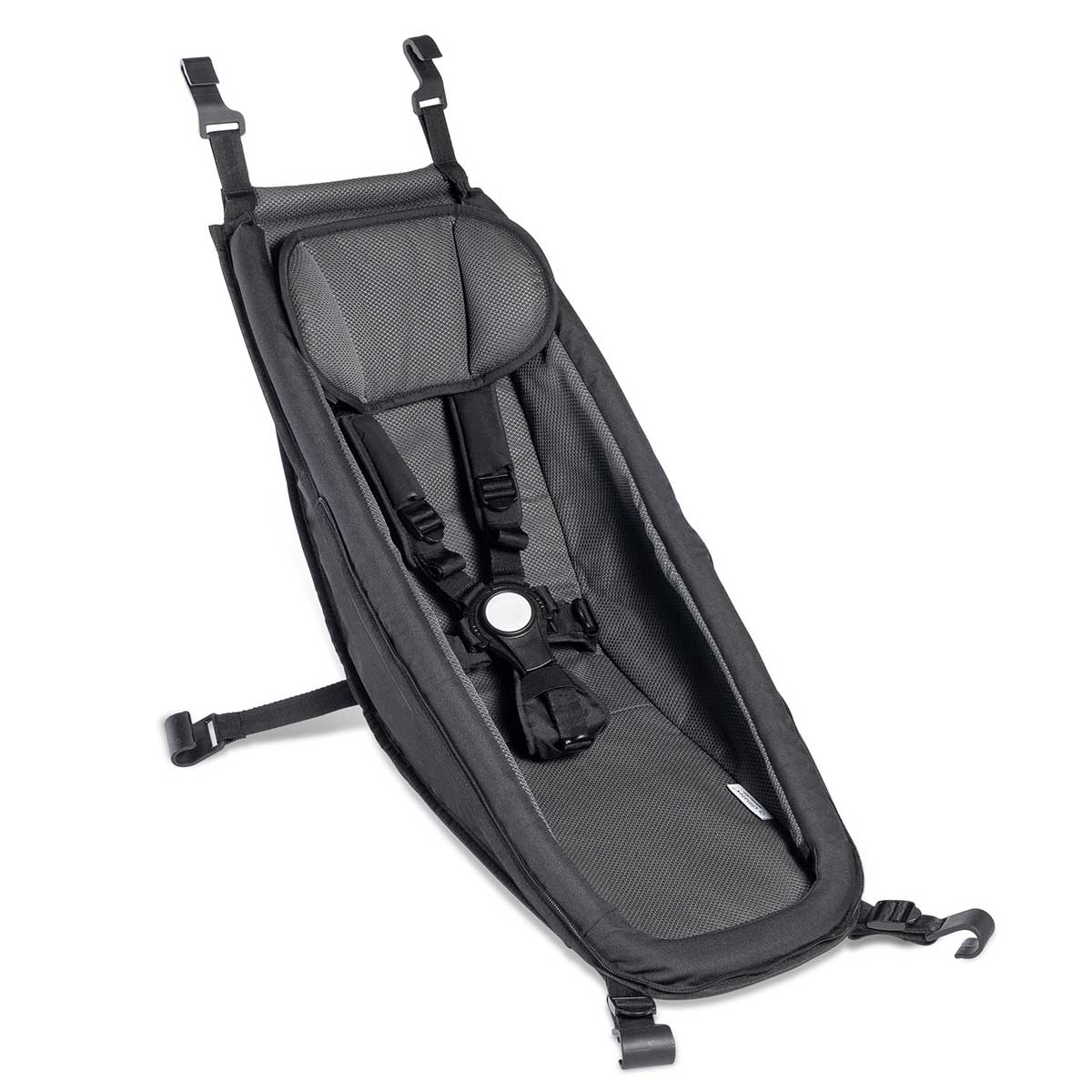 Croozer Babysitz Galaxy black mit Climatex passend für alle Croozer Kid Fahrradanhänger