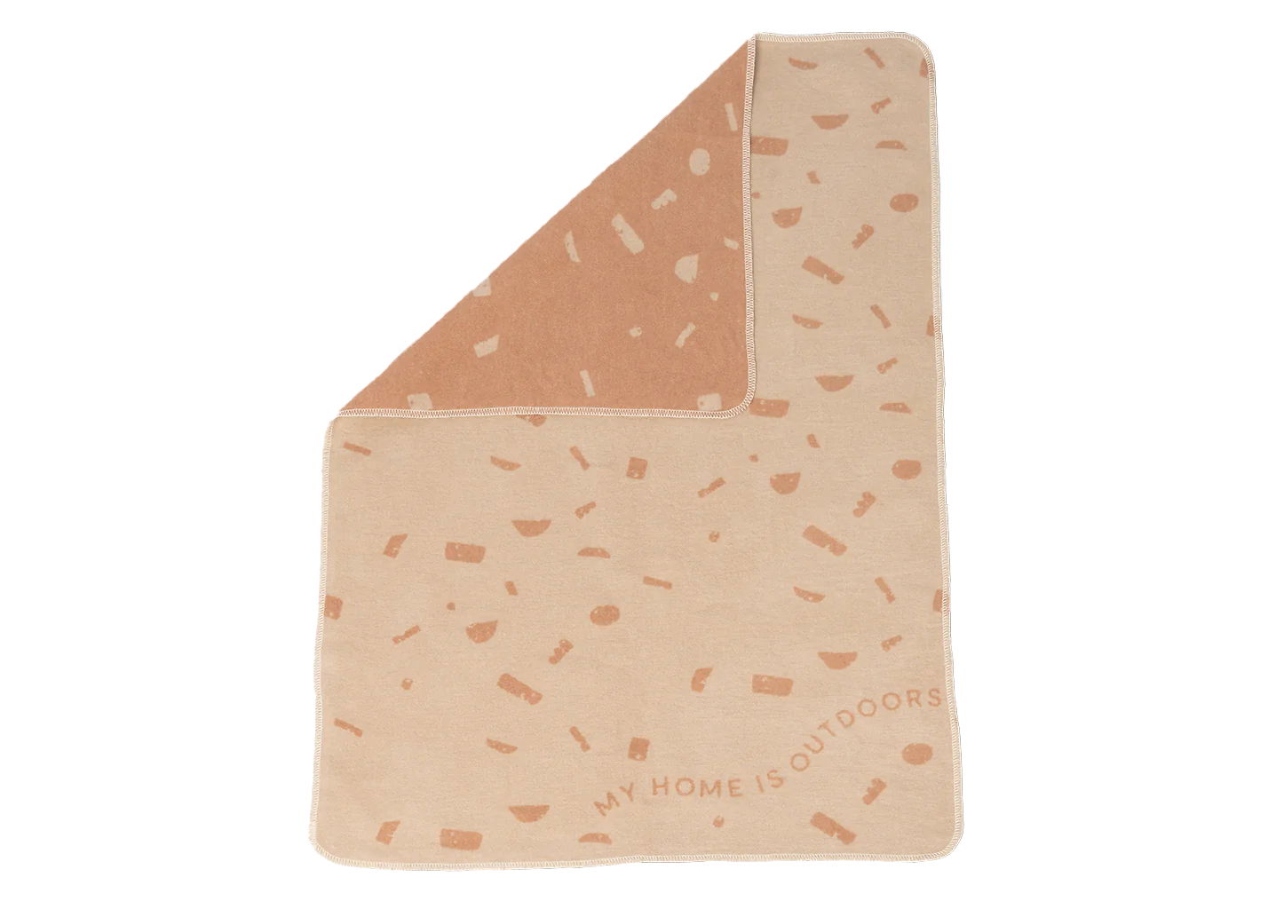 Croozer Kuscheldecke Kraams Beige patterned