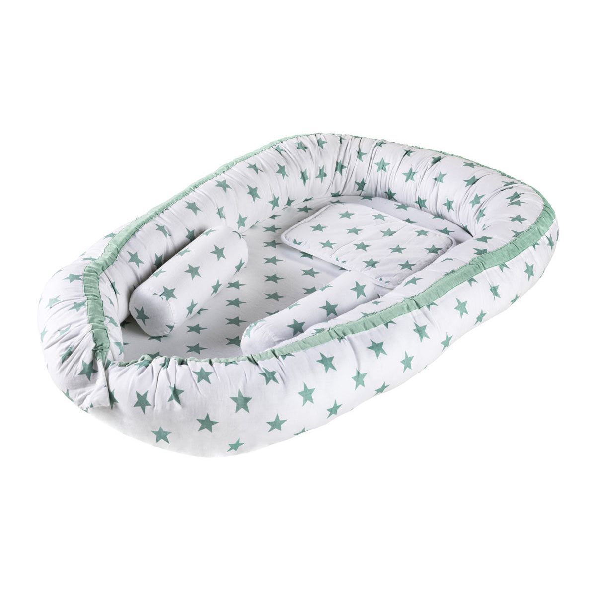 Schardt Babynest Big Stars Mint Schutz und Geborgenheit im Elternbett