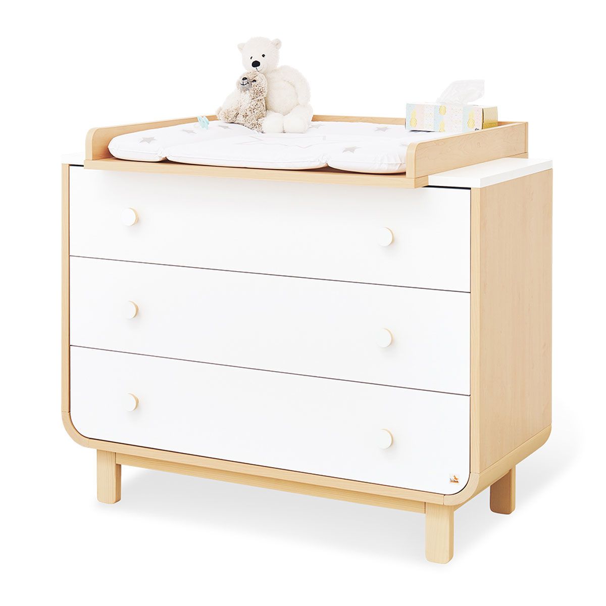 Pinolino Round Wickelkommode breit zum Toppreis