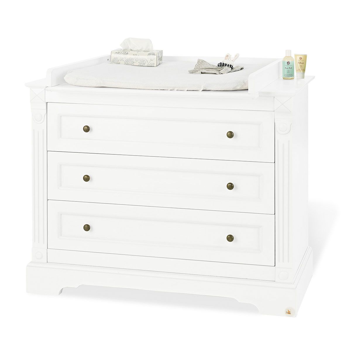 Pinolino Emilia Wickelkommode breit 3 Schubkästen