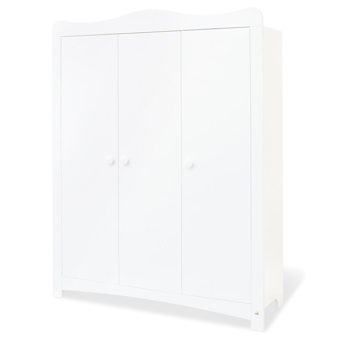 Pinolino Florentina Kleiderschrank groß, 3-türig, weiß