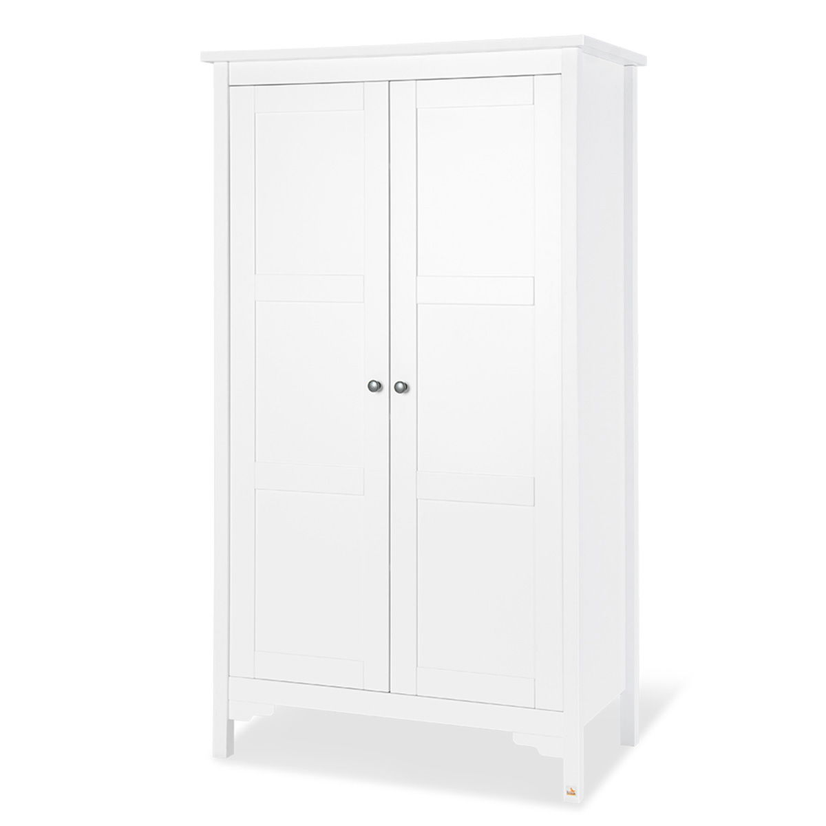 Pinolino Chalet Kleiderschrank 2 Türen weiß