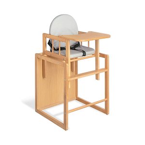 Pinolino Kombihochstuhl Lene natur Hochstuhl und Kindertisch mit Stuhl in einem