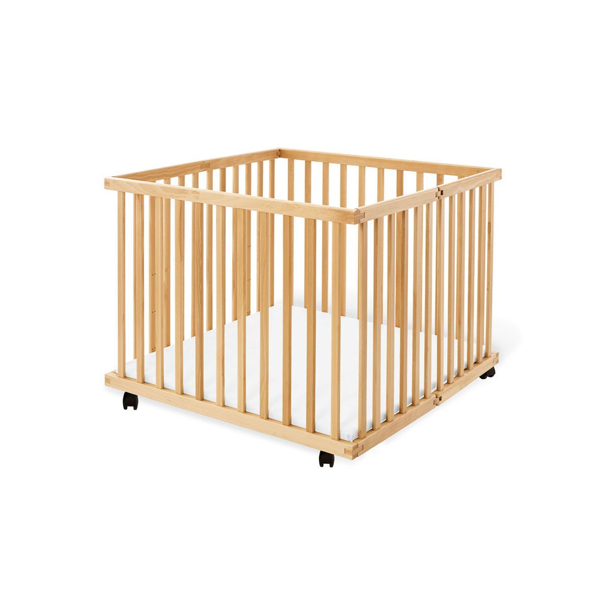 Pinolino Laufgitter Lexus faltbar 100 x 100 cm Buche teilmassiv, lackiert - zum Toppreis