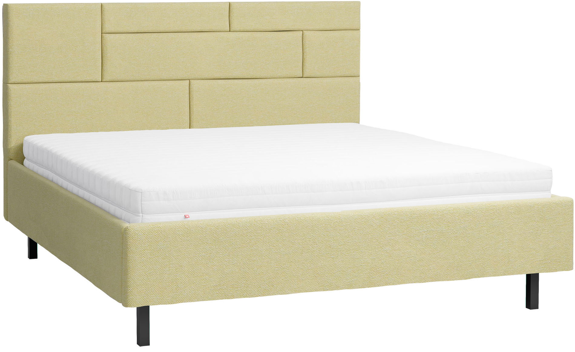 VOX Harmonic Polsterbett 180x200cm Füße gerade schwarz