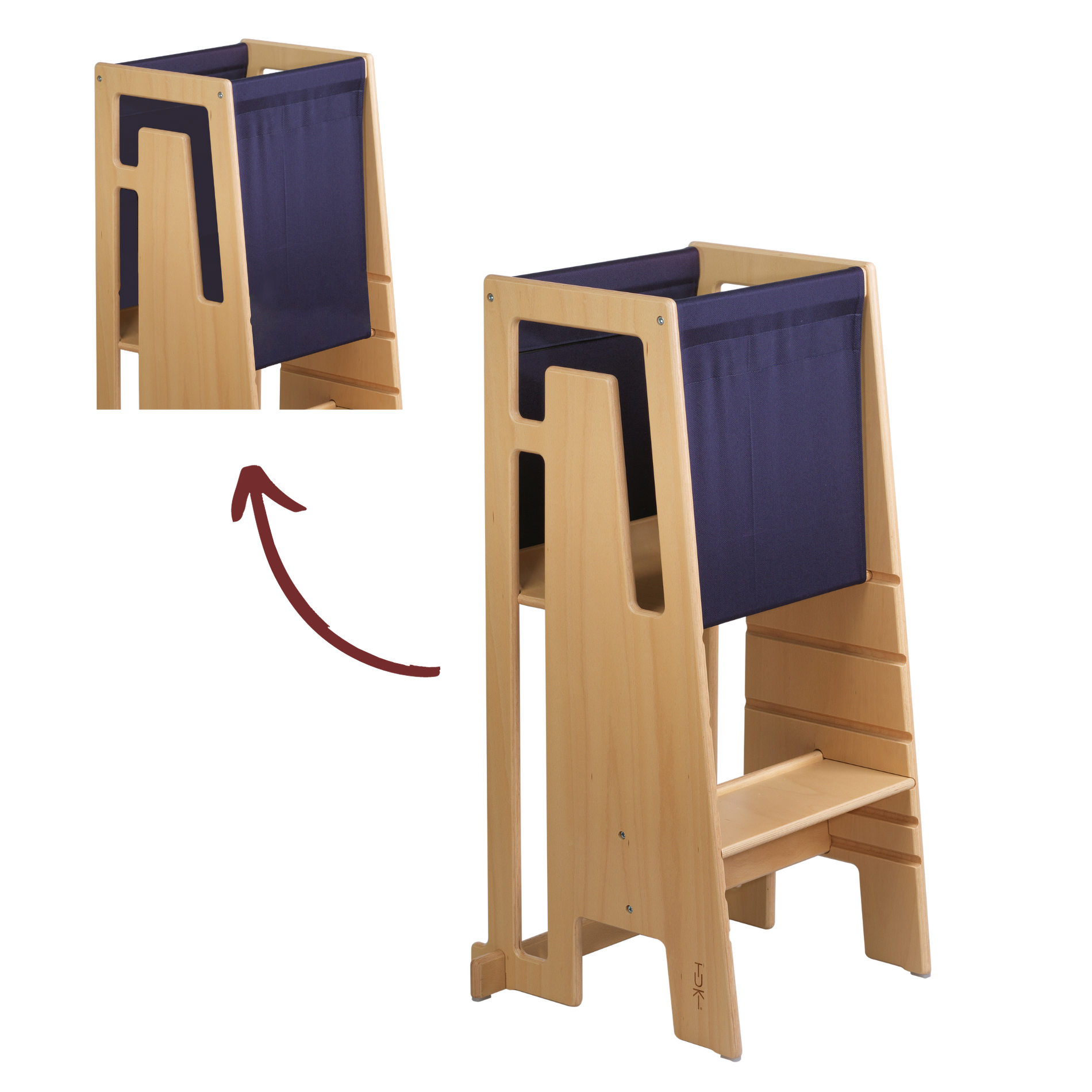 Tuki® Entdeckertuch marine