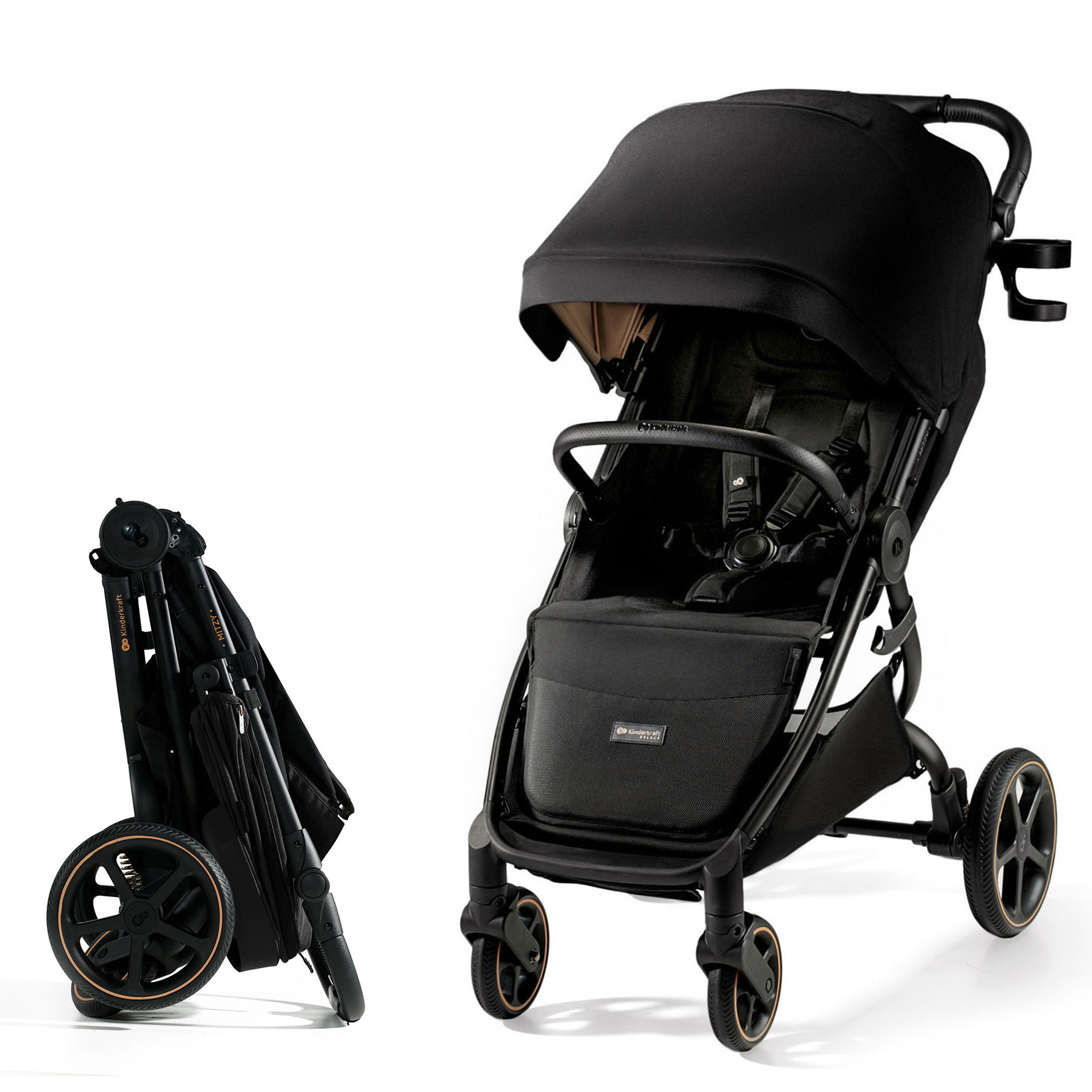 Kinderkraft MITZY Sportwagen Ink Black