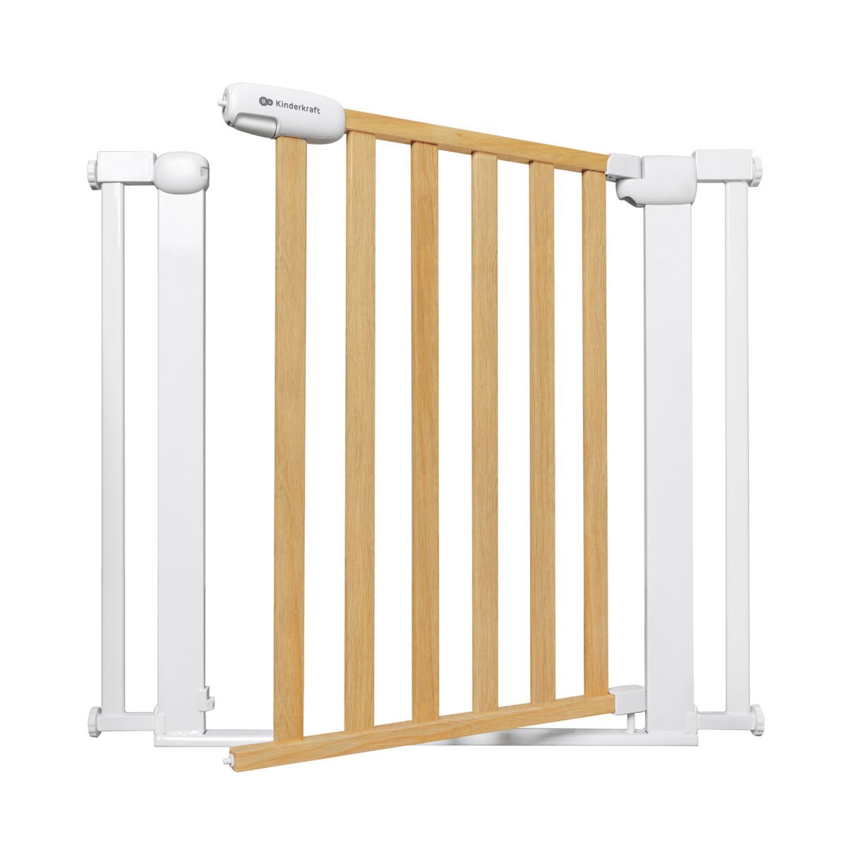 Kinderkraft Kinderschutzgitter LOCK&GO holz-weiß