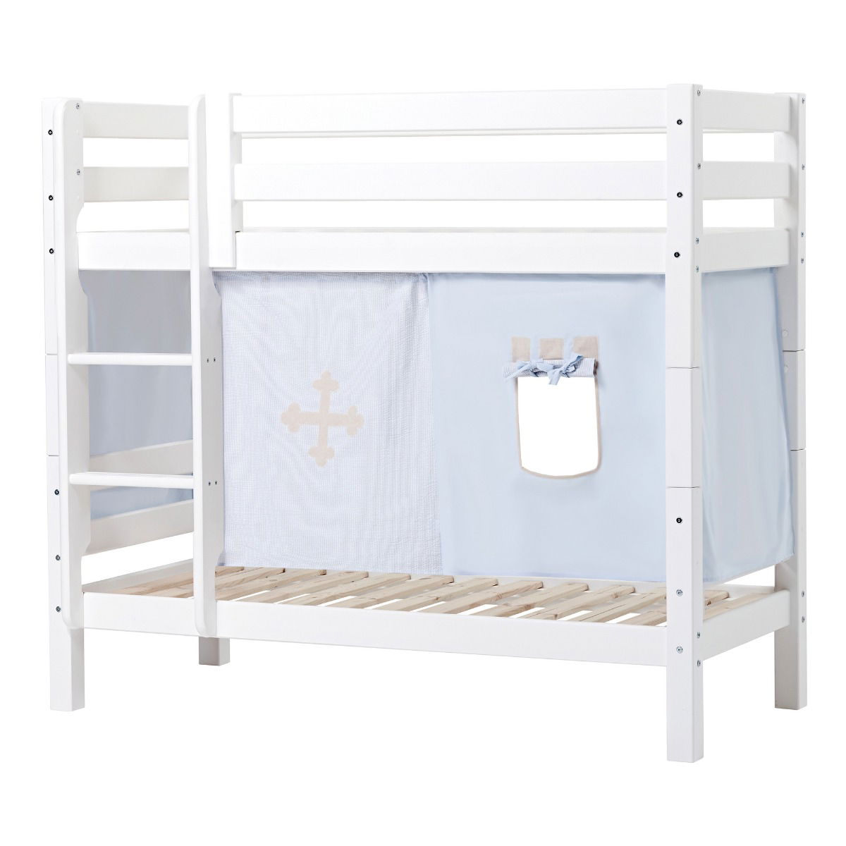BUNDLE ECO Luxury Etagenbett 70x160 cm mit FAIRYTALE KNIGHT-Vorhang