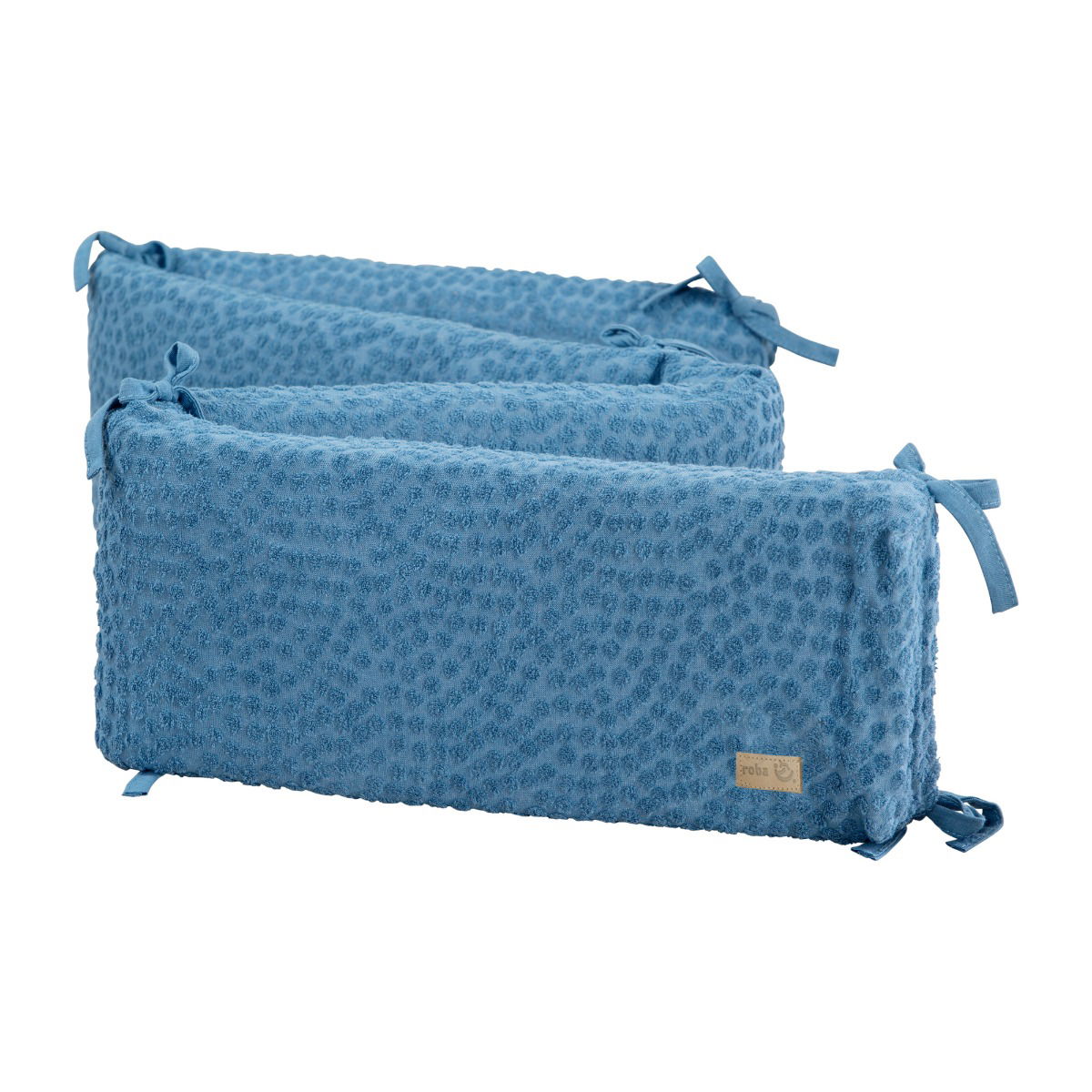Roba Nestchen für Babybetten 60x120cm/70x140cm - Seashells indigo