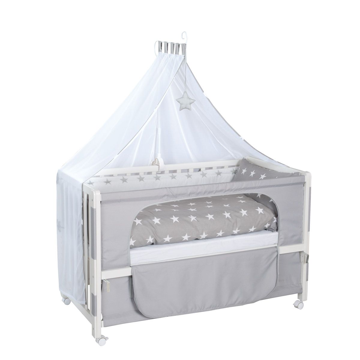 Roba Room Bed Little Stars inkl. zusätzlichem Seitengitter