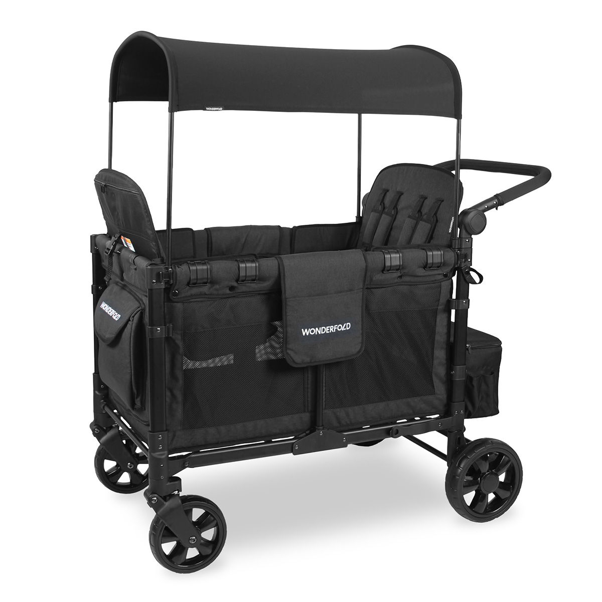 WonderFold W4 Elite Bollerwagen - Volcano Black