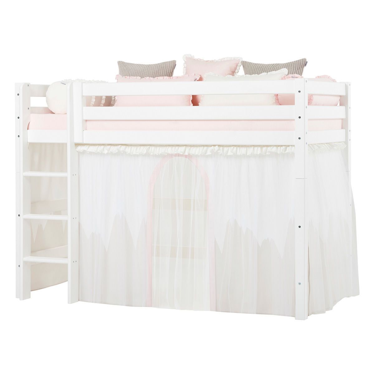 Hoppekids Lux-Vorhang-Set, mittelhoch, 90x200 Dessin WINTER WONDERLAND