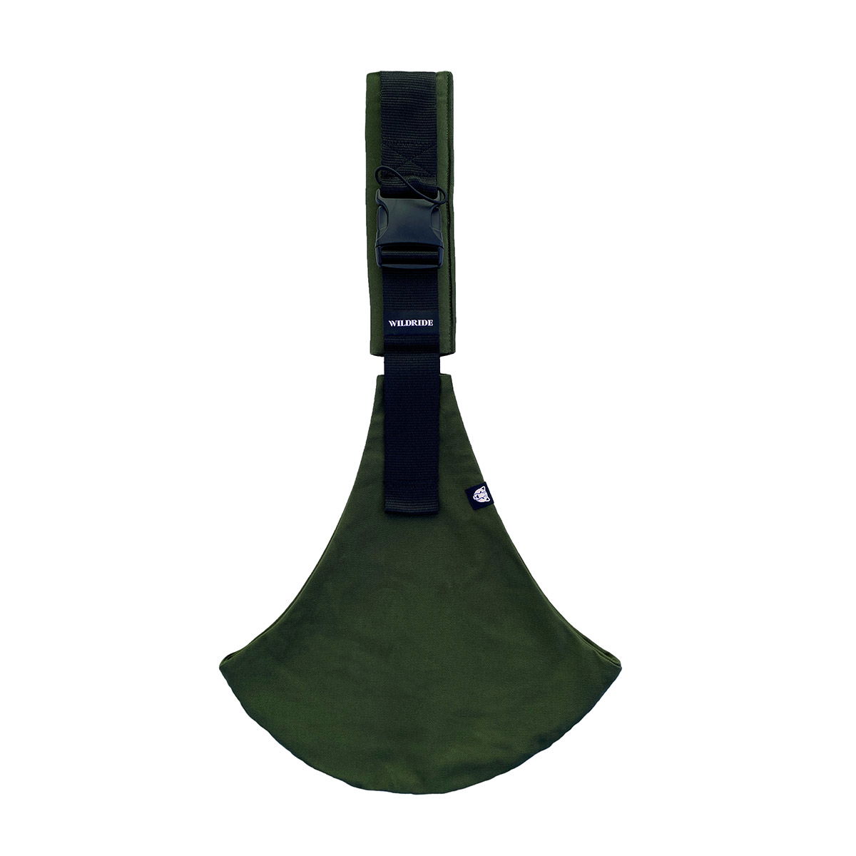 Wildride Kindertrage Army green