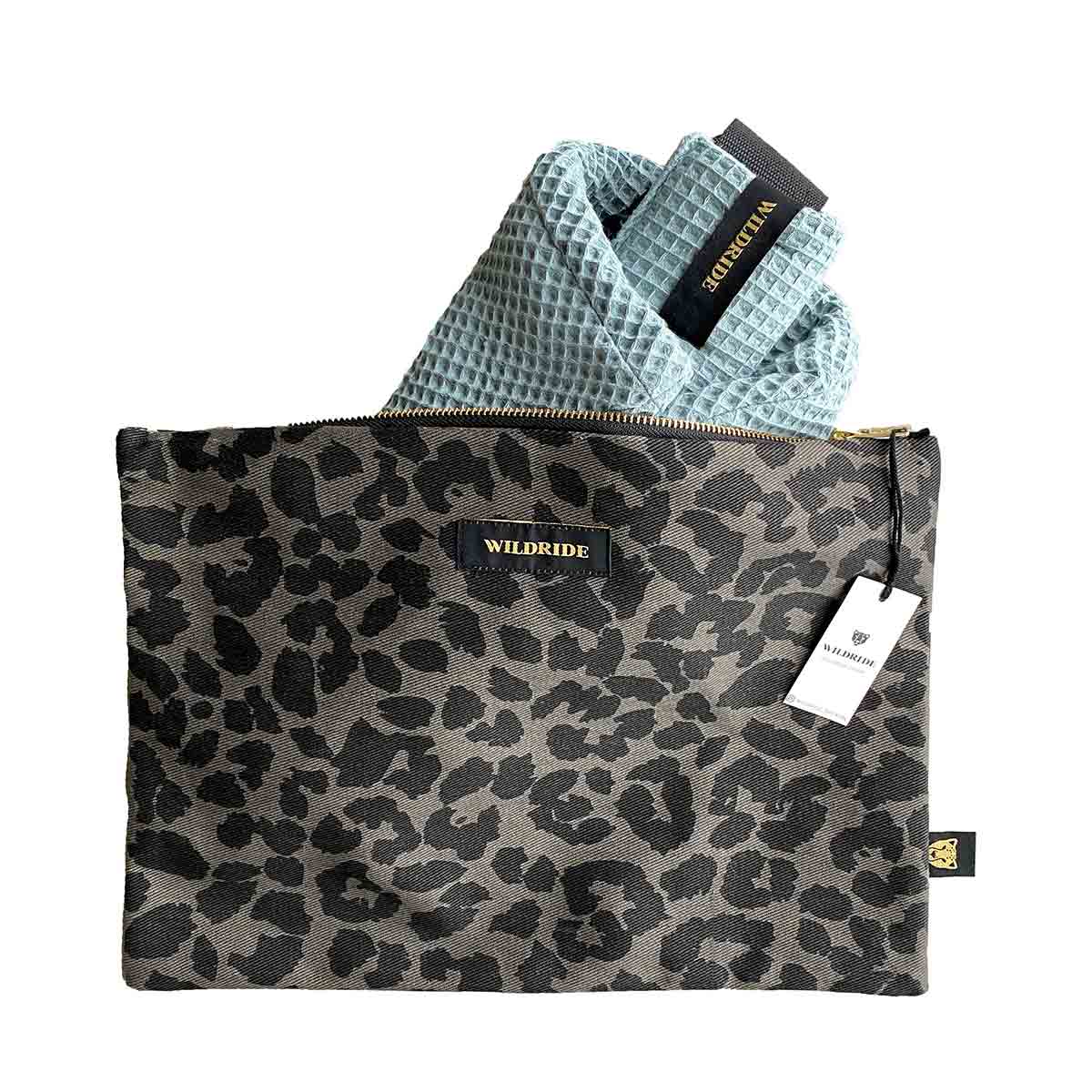 Wildride Tasche Grey leopard