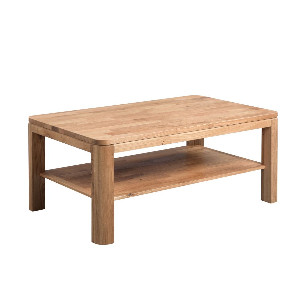 M2 Kollektion Couchtisch Telfs 2 Wildeiche massiv
