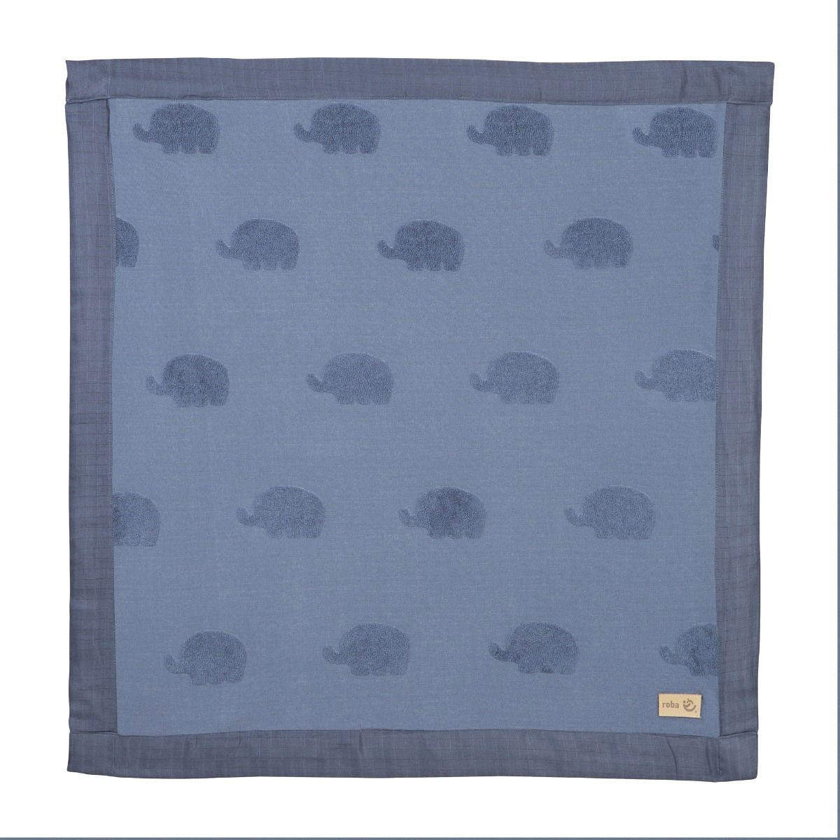Roba Babydecke 80x80cm, Lil Elephant moonlight