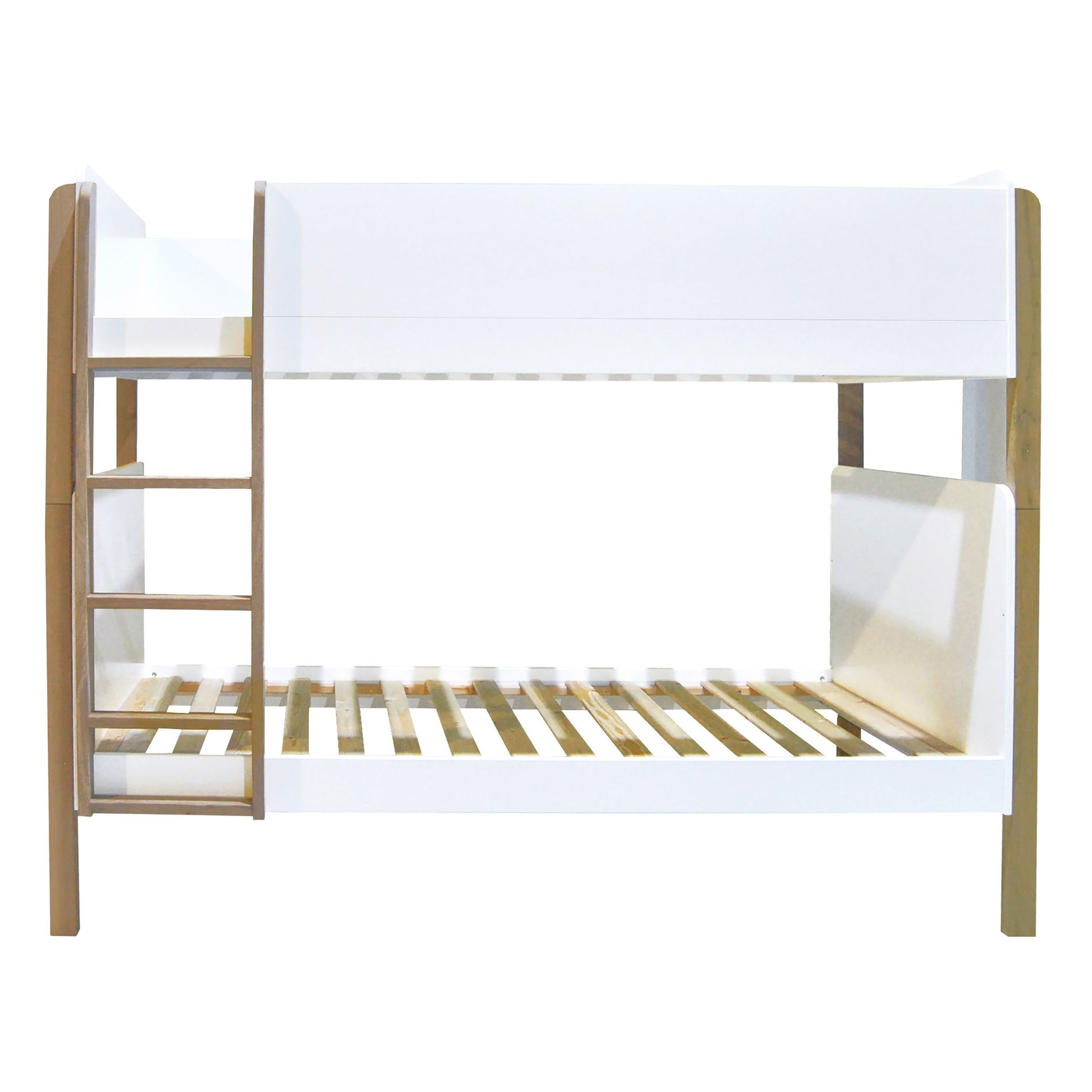 Hoppekids Blend Etagenbett 90x200 cm, Eichenholz