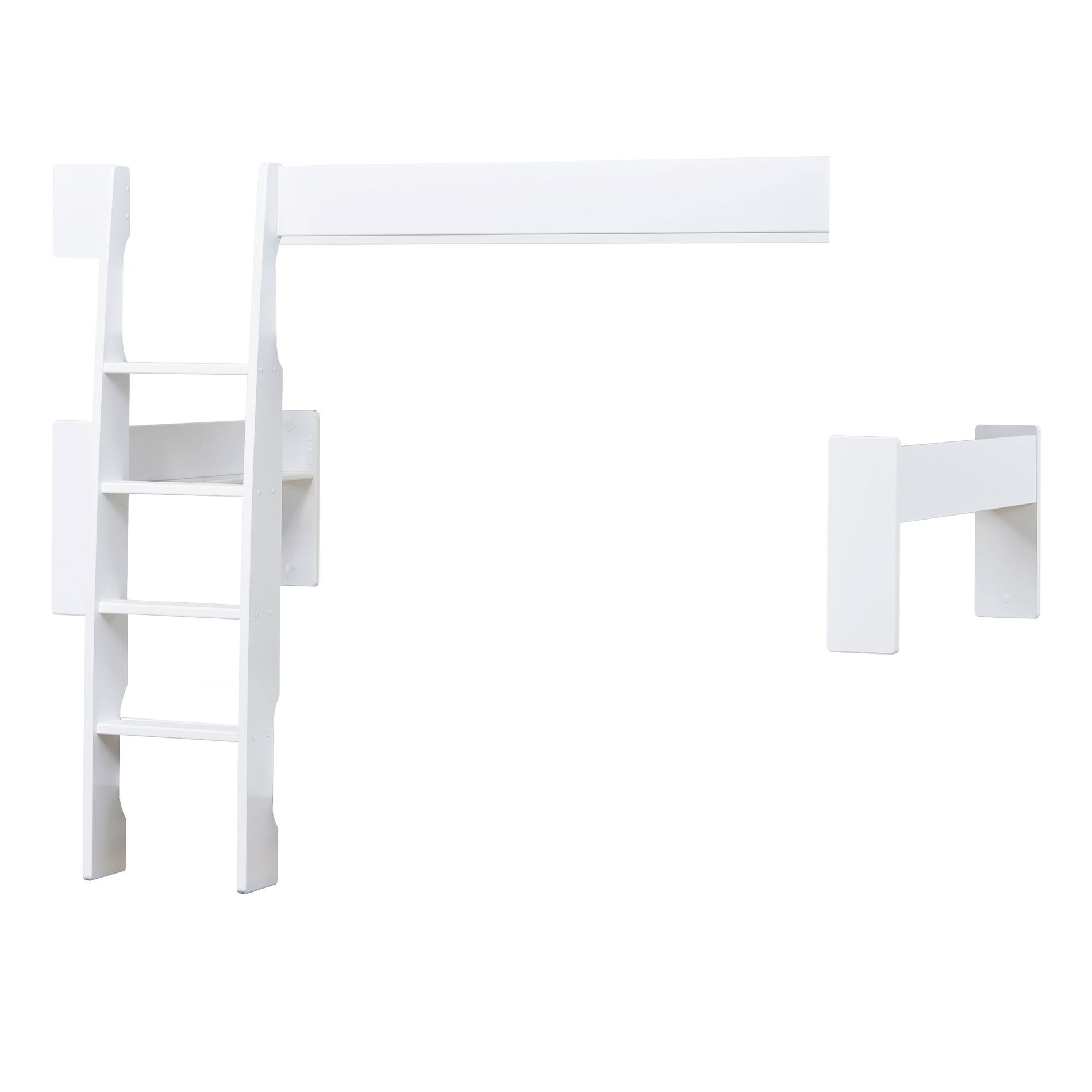 Hoppekids Steens for Kids Modul für Etagenbett 90x200 cm, Weiß