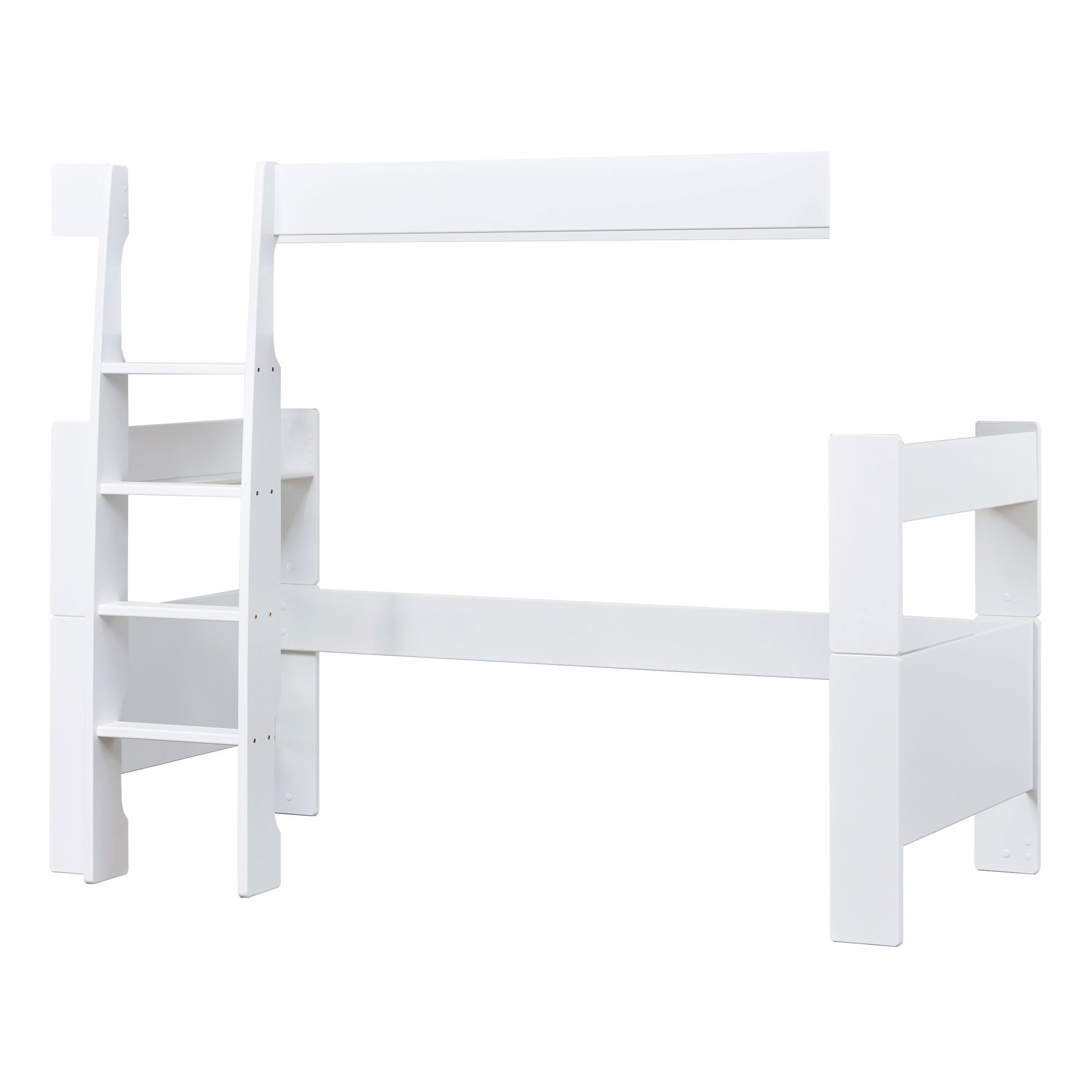 Hoppekids Steens for Kids Modul für Hochbett 90x200 cm, Weiß