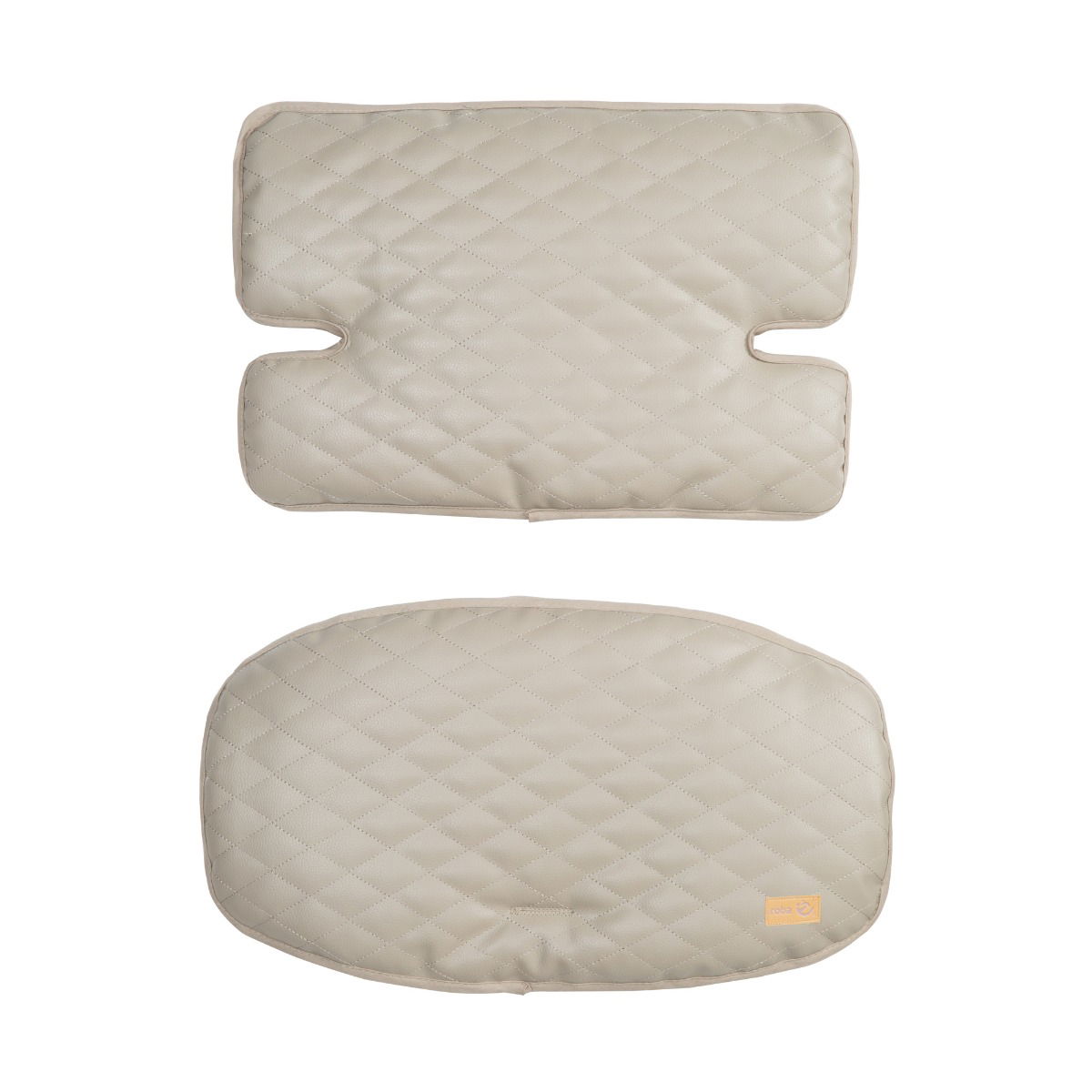 Roba Sitzverkleinerer Luxe 2-teilig Greyish gesteppt für Sit Up Hochstühle