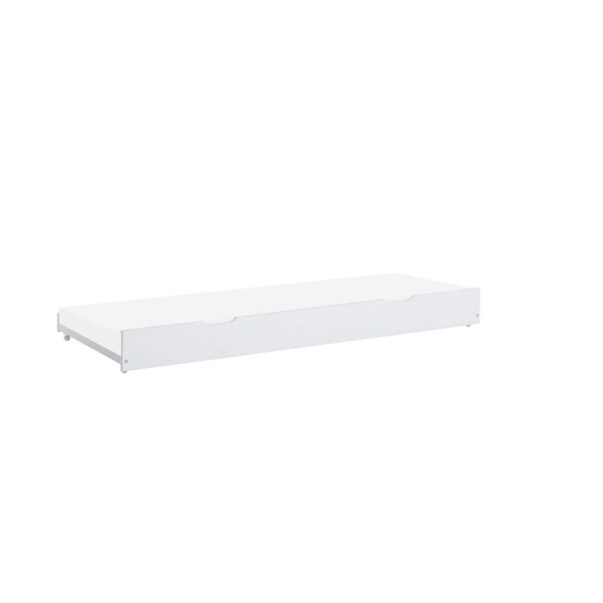 Hoppekids Ausziehbett weiß auf Rollen für ECO Dream & ECO Luxury Betten 90x200