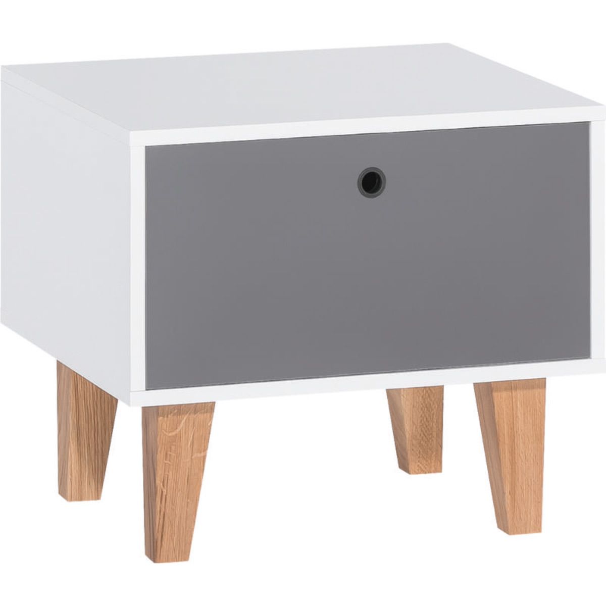 VOX Concept Nachttisch white/grey