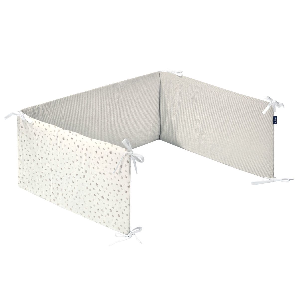 Alvi Nestchen Standard Aqua Dot 100% Baumwolle