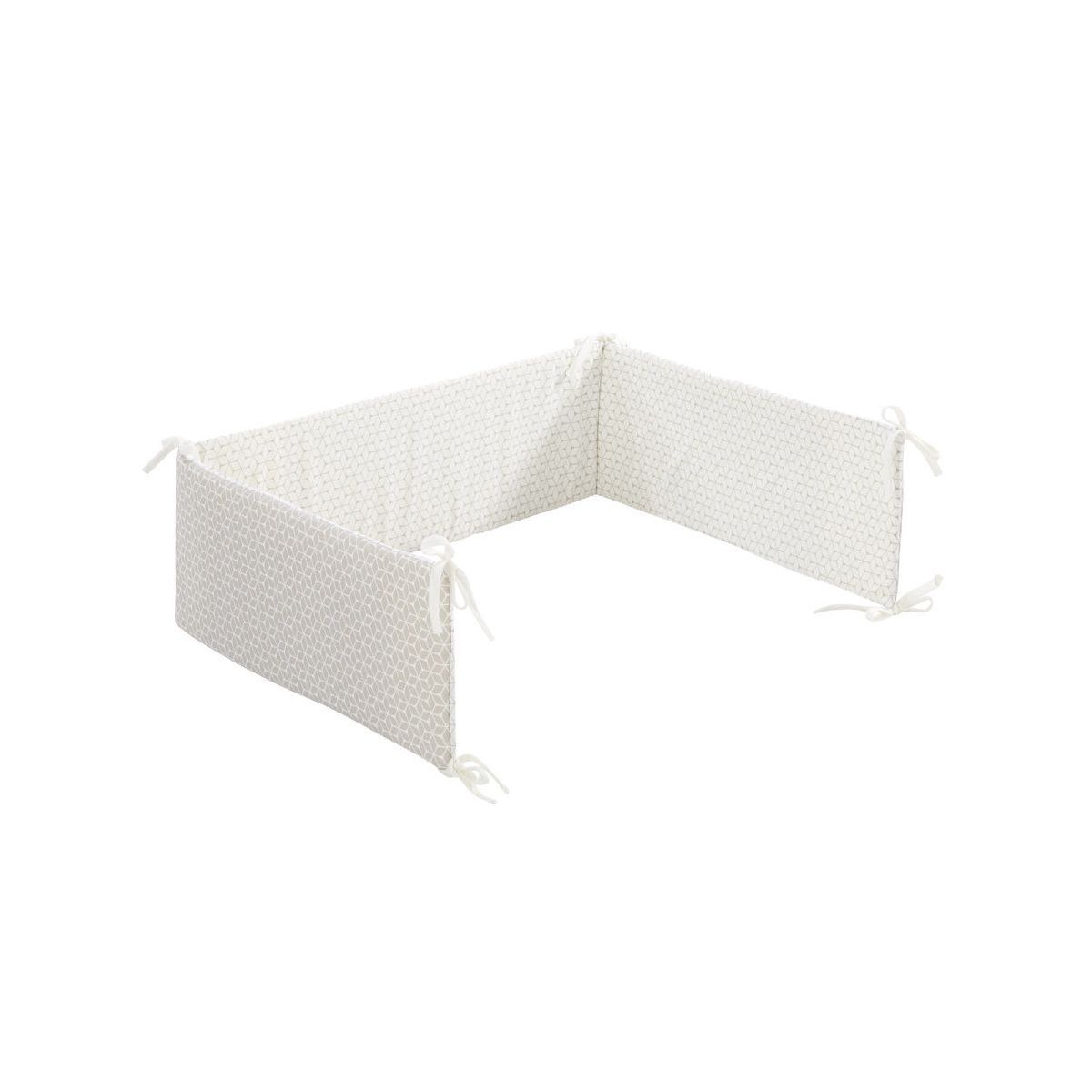 Alvi Nestchen Standard Raute taupe 100% Baumwolle