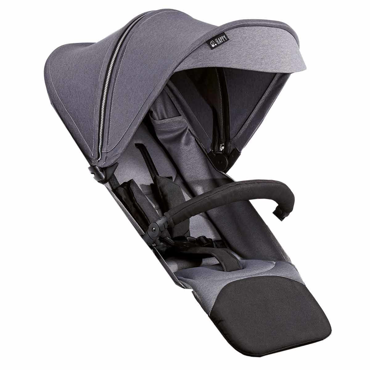Gesslein Smiloo Happy Buggyeinhang zum Smiloo Fun grey malange