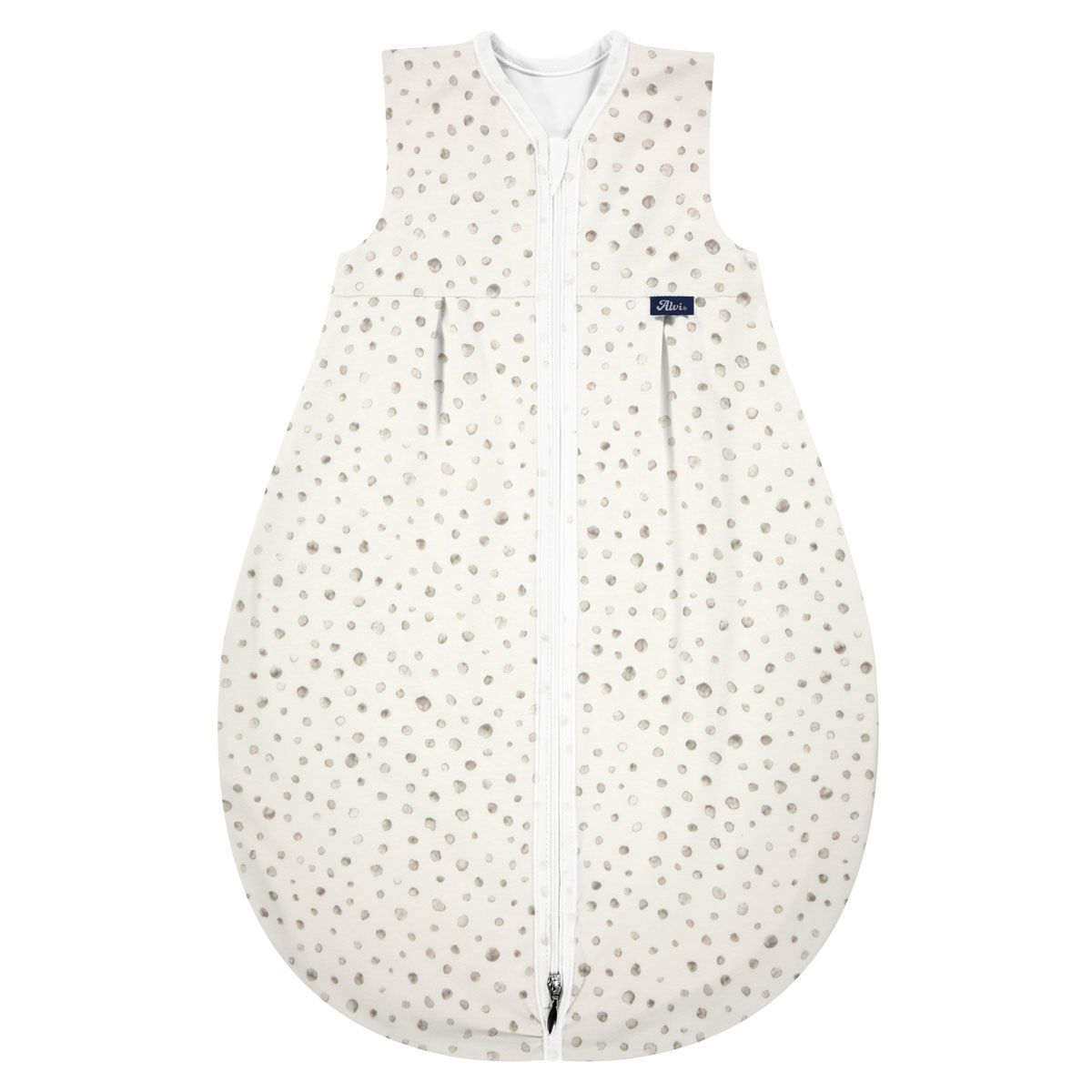 Alvi Kugelschlafsack Mäxchen light Aqua Dot Größe 70-110 cm wählbar