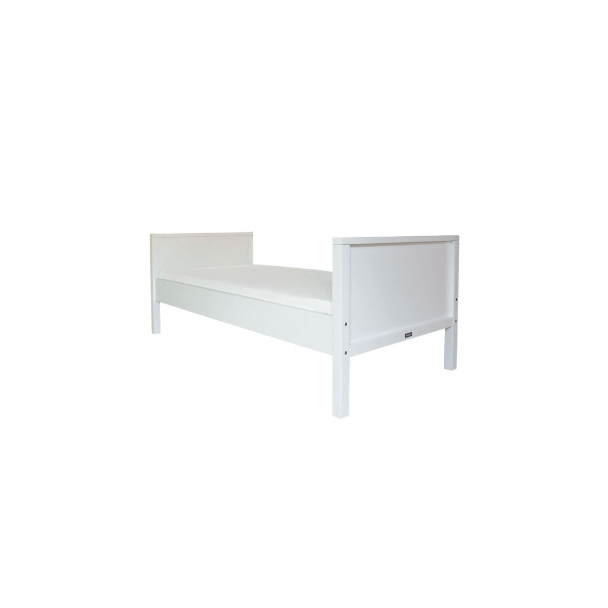 Bopita Nordic Basisbett 90x200 cm MDF, weiß