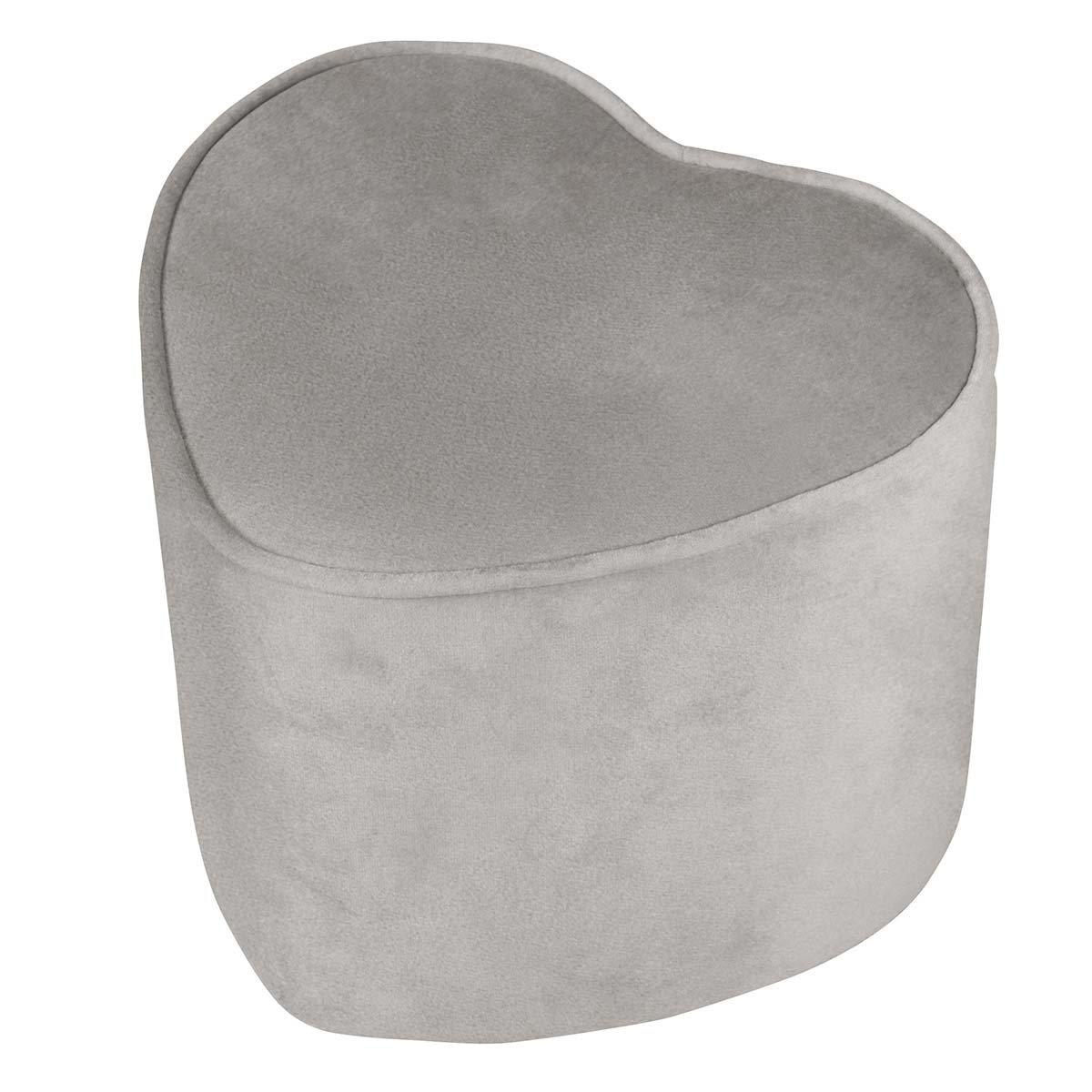 Roba Kinderhocker Lil Sofa grau in Herzform zum Toppreis