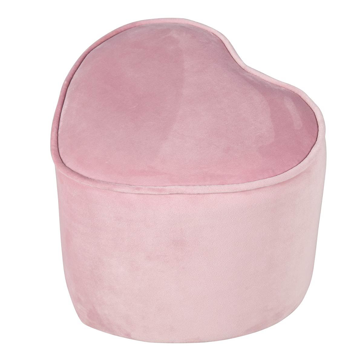 Roba Kinderhocker Lil Sofa mauve in Herzform zum Toppreis