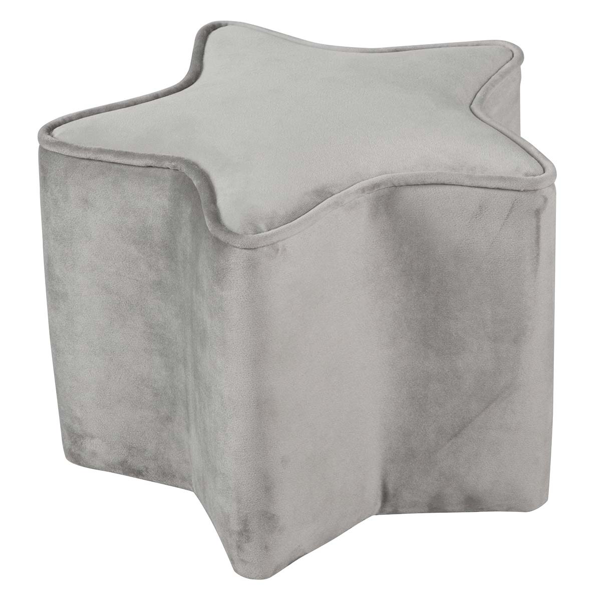 Roba Kinderhocker Lil Sofa grau in Sternform