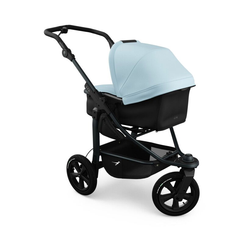 tfk mono3 Kinderwagen blau mit Luftrad-Set