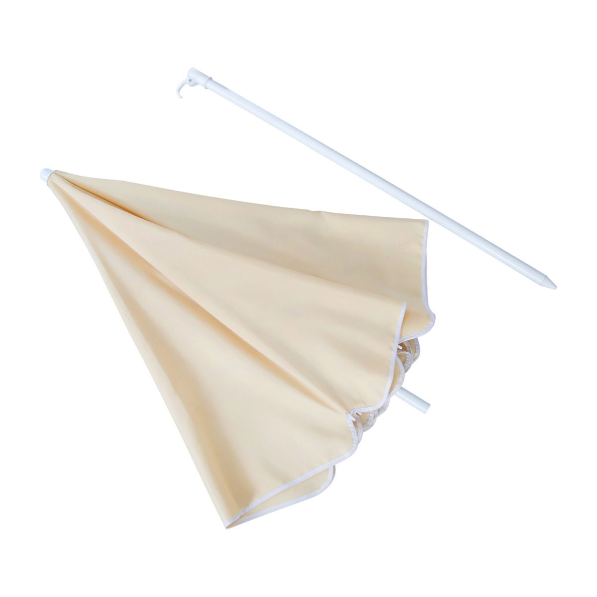 Roba Schirm Set Outdoor+ beige/weiß