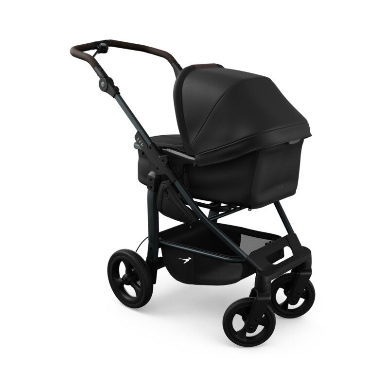 tfk mono4 Kinderwagen schwarz mit Luftkammer Radset