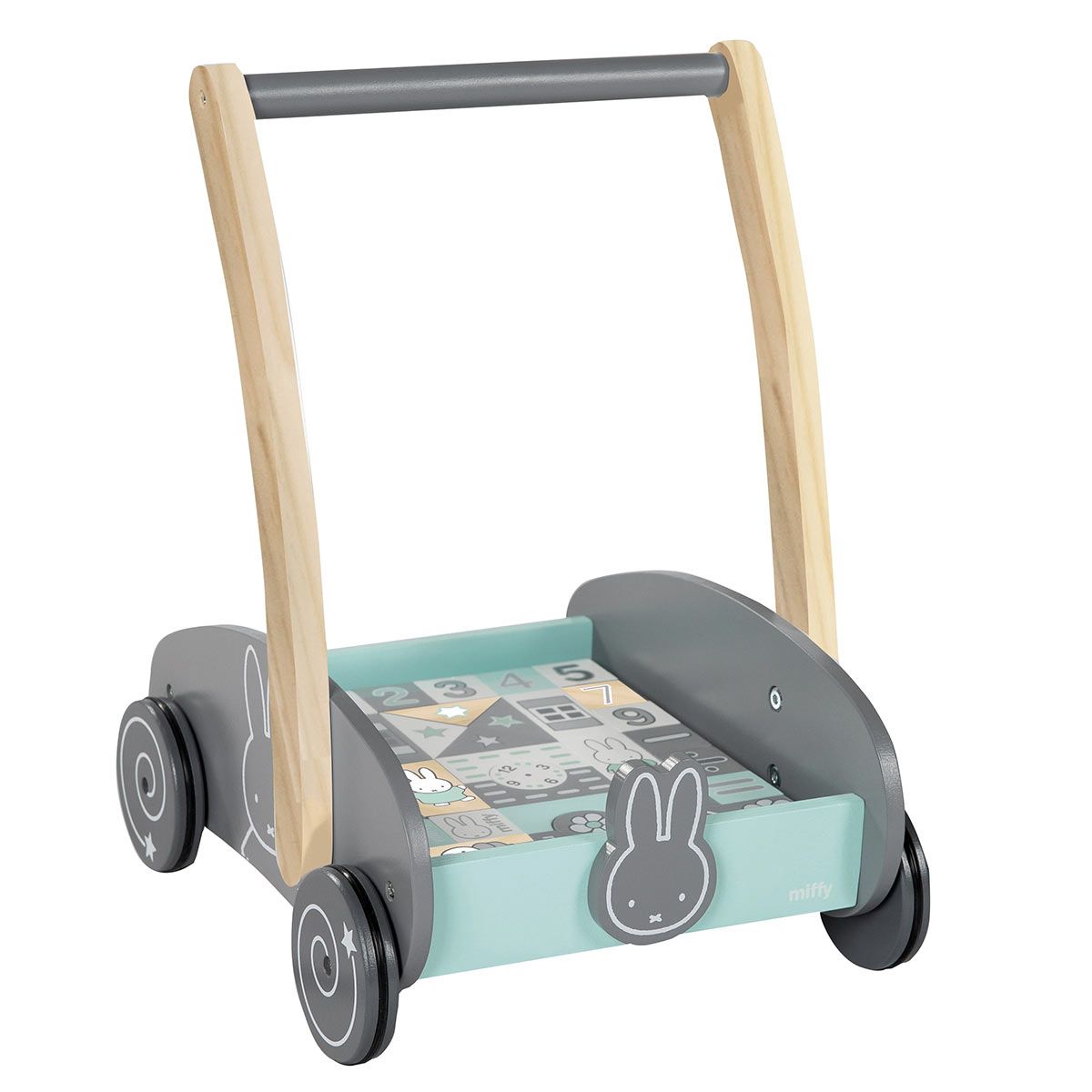 Roba Schiebewagen miffy mit Bauklötze-Set zum Toppreis