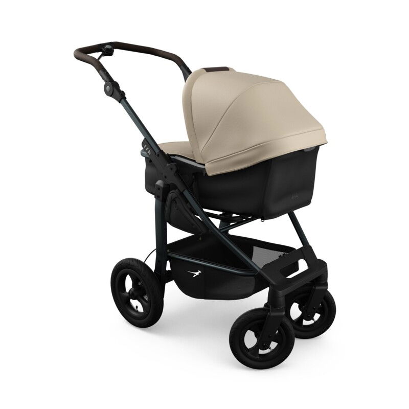 tfk mono4 Kinderwagen sand mit Luftrad-Set