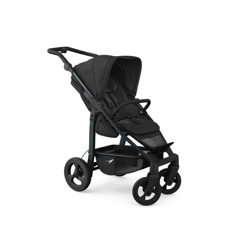 TFK Mono 4 Sportwagen schwarz mit Luftkammer-Radset