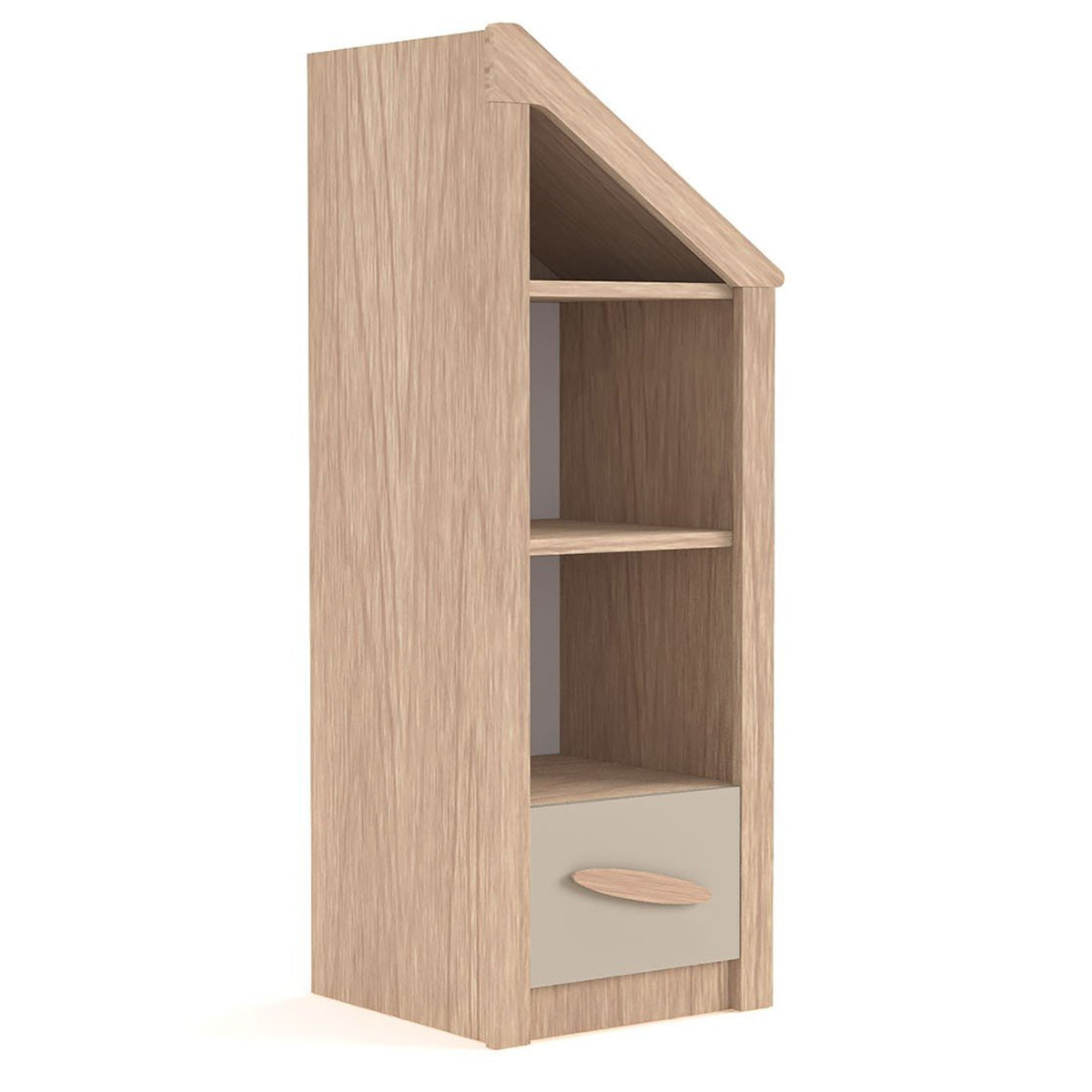 Nature Kid My House Regal Natur/Grau