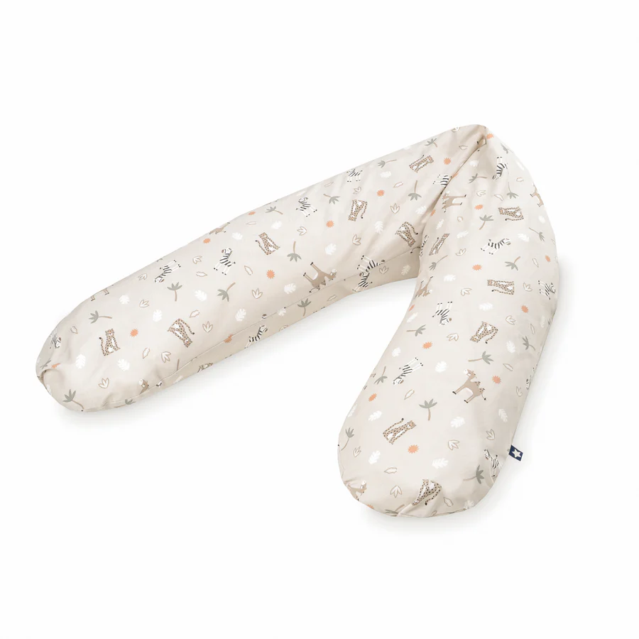 Zöllner Stillkissen Jersey Savanne beige geräuscharme Mikroperlen
