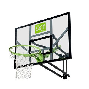 EXIT Galaxy Basketballkorb - Wandmontage grün/schwarz - höhenverstellbar