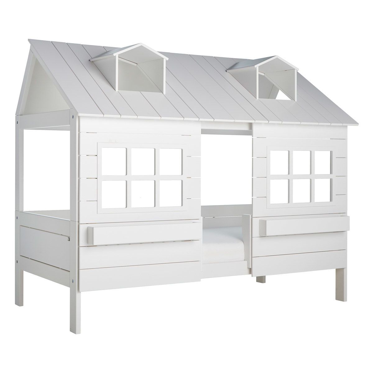 LIFETIME Lake House 2 Hüttenbett 90x200 cm weiß zum Top-Preis