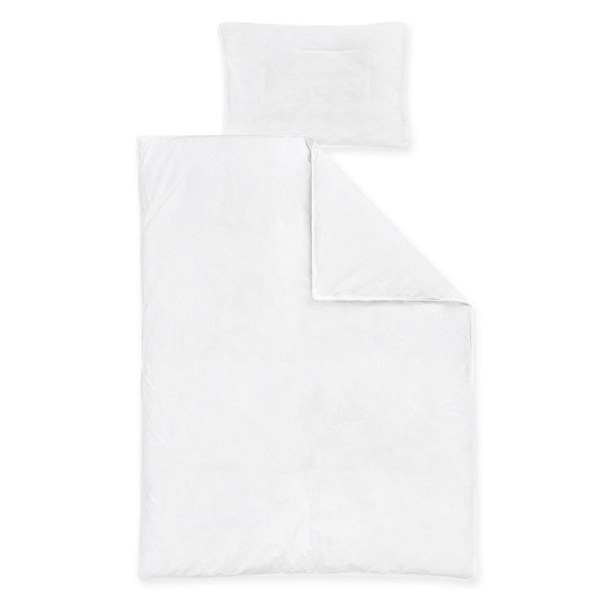 Zöllner Steppbettset Feder-Daune100x135 & 40x60 cm gute Wärmehaltung, hohes Bauschvolumen