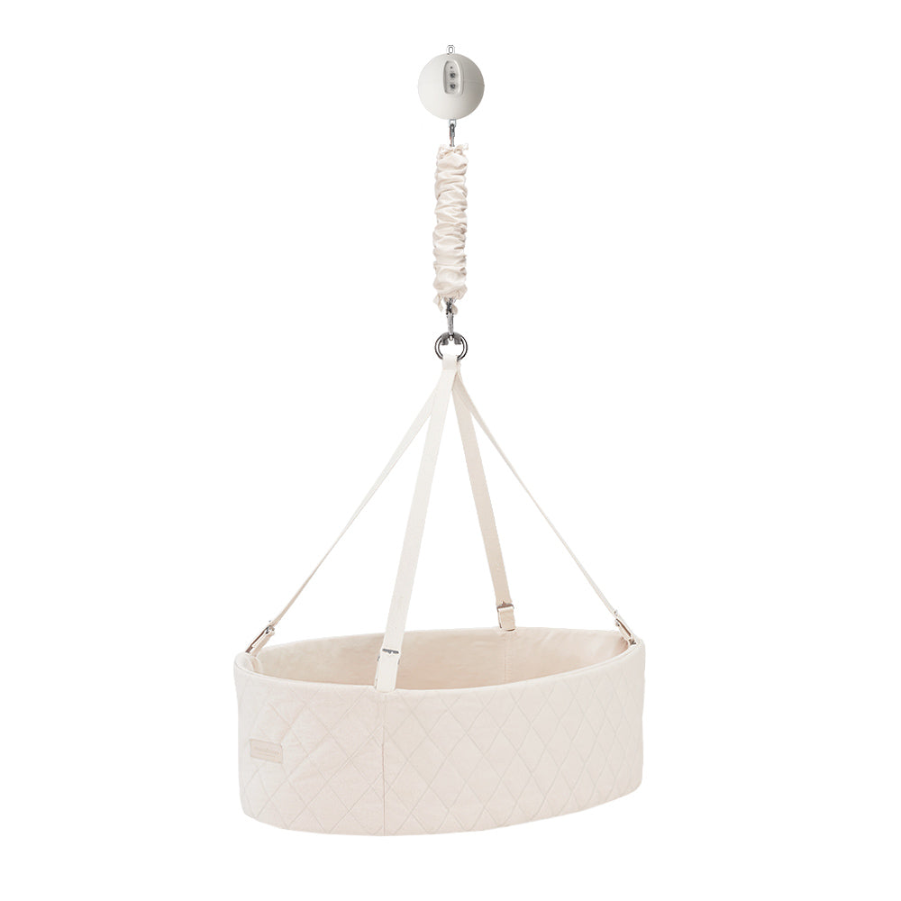 Moonboon Essential Bundle - Ovale Wiege Nature - Motor Original